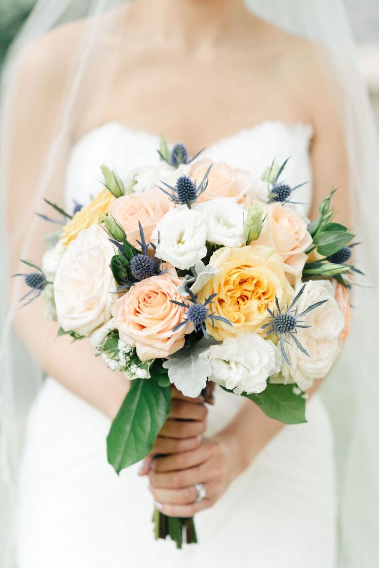 Great Gatsby Themed Wedding Bridal bouquet